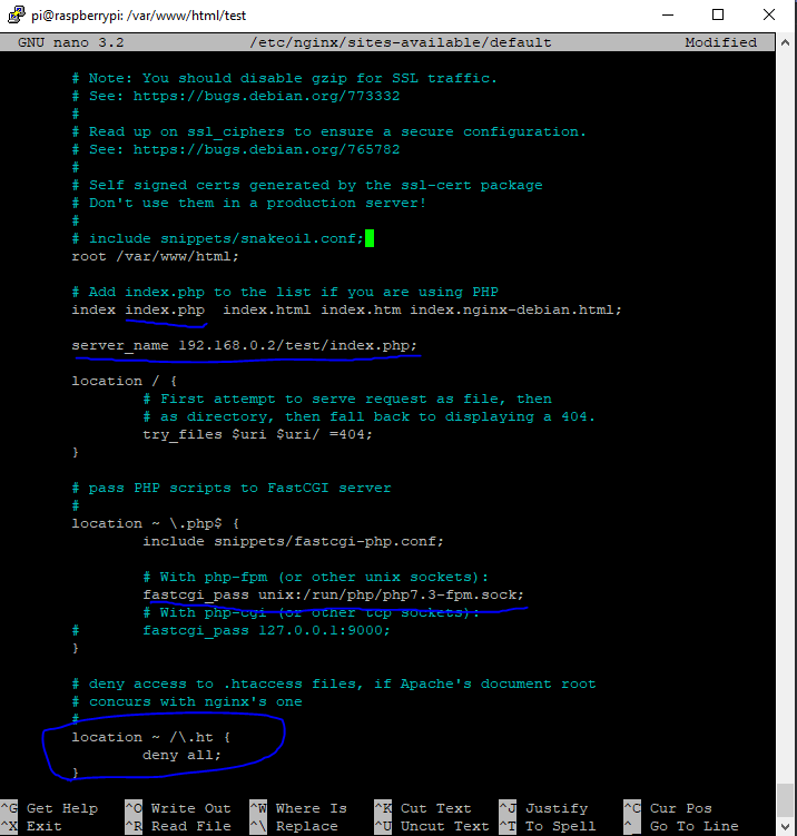 Welcome to nginx page